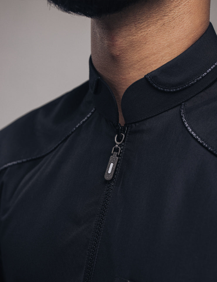 Amaani Edge Thobe - Black