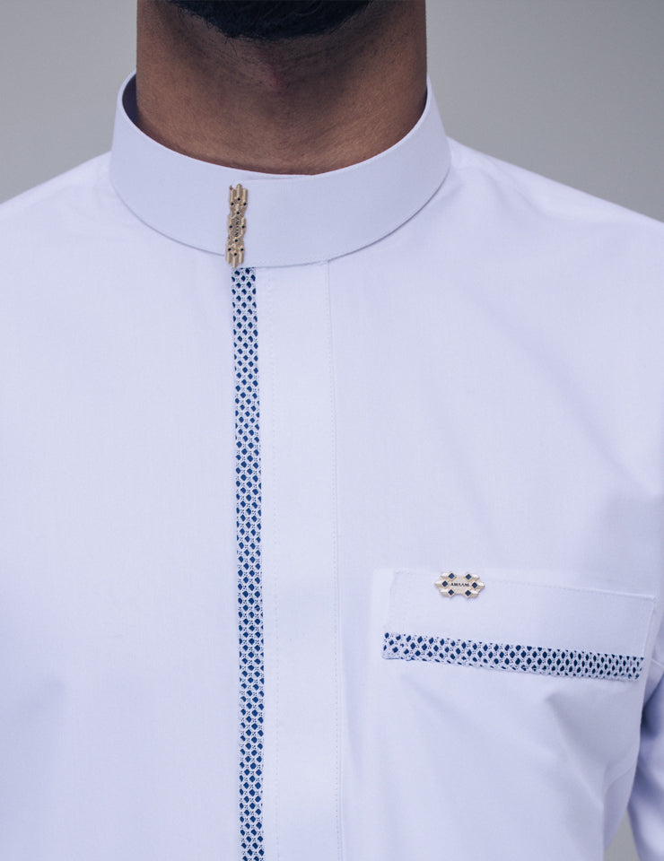 Amaani Noble Thobe - White