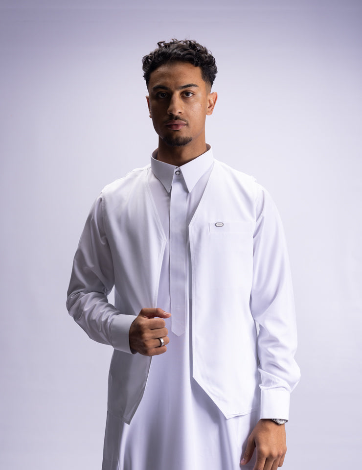 Amaani Ameer Thobe with Weistcoat